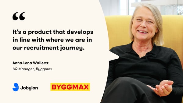How Byggmax built a fair, scalable recruitment process with Jobylon and Tengai