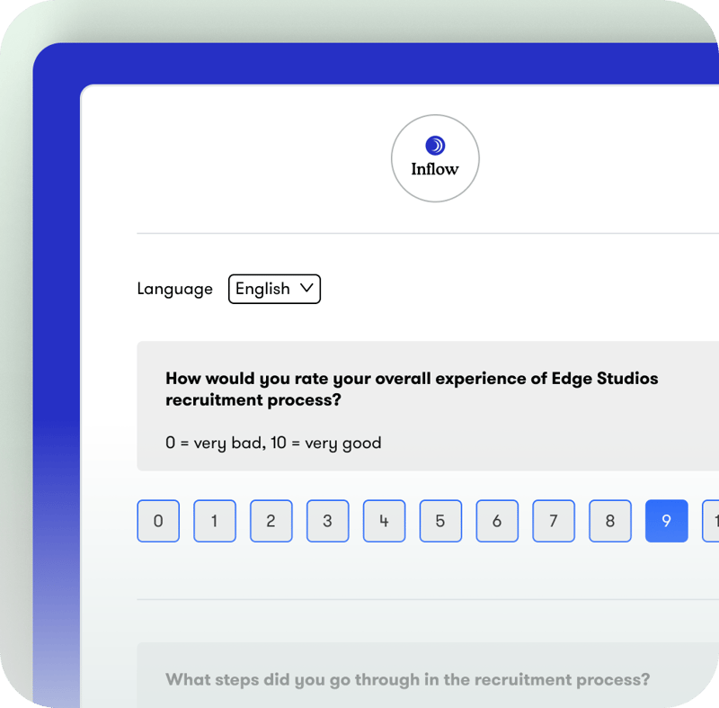 Choose from a variety of survey templates