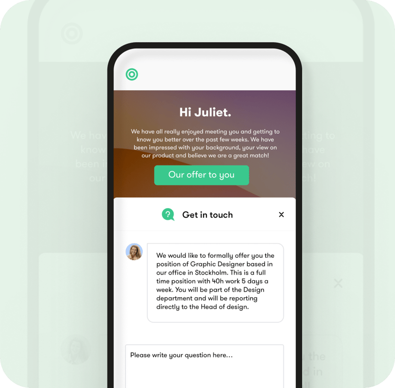 Smooth Candidate communication