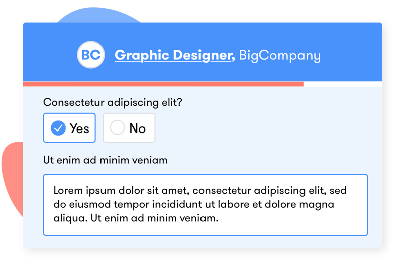 9. Short and smooth application